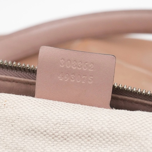 GUCCI SOHO Tassel 2Way Shoulder Bag Tote Bag Leather Beige Italy - Picture 6 of 16